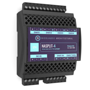 Сплиттер для DMX NICOLAUDIE ARCHITECTURAL NASPLIT-4