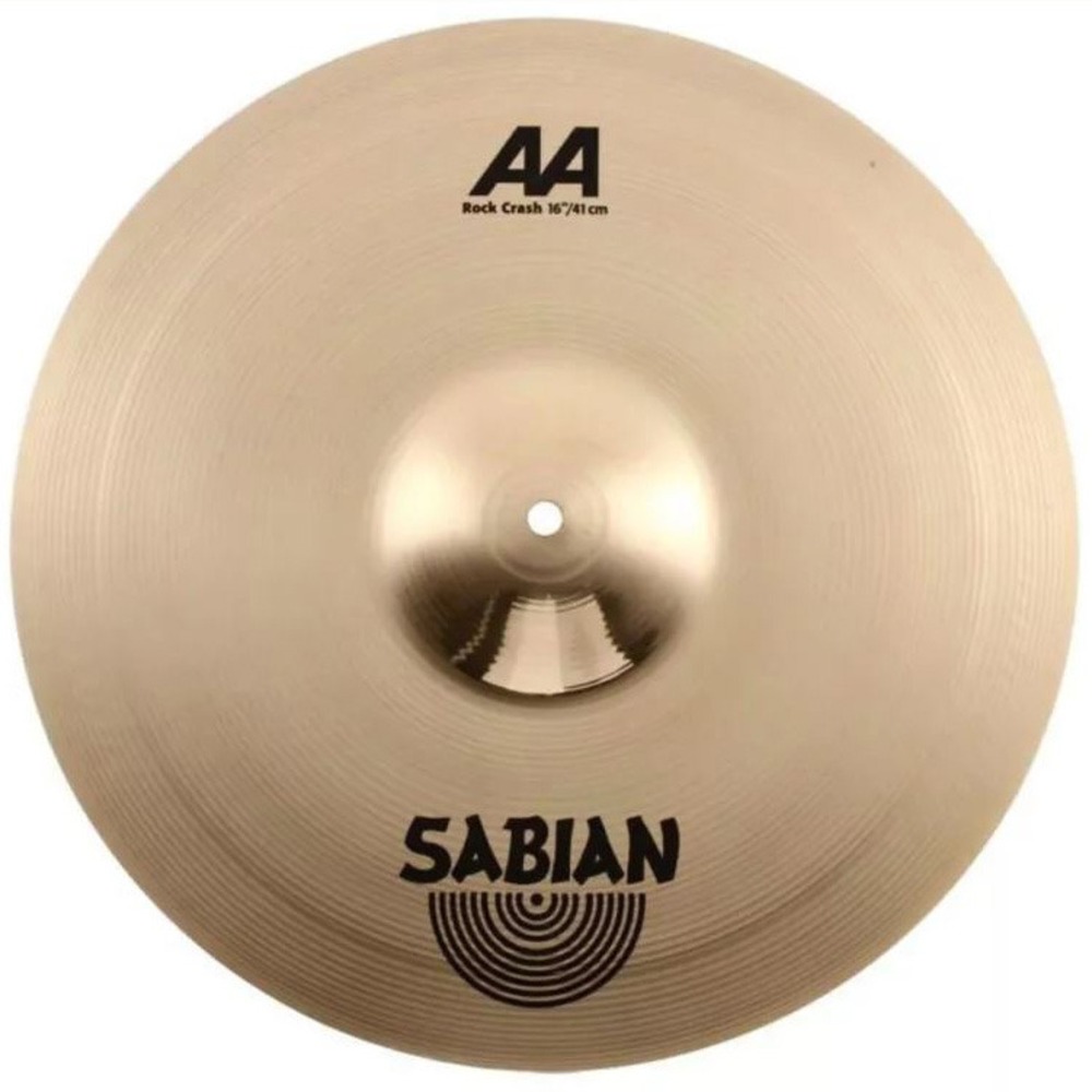 Тарелка Крэш для ударной установки Sabian 16 AA Rock Crash Brilliant