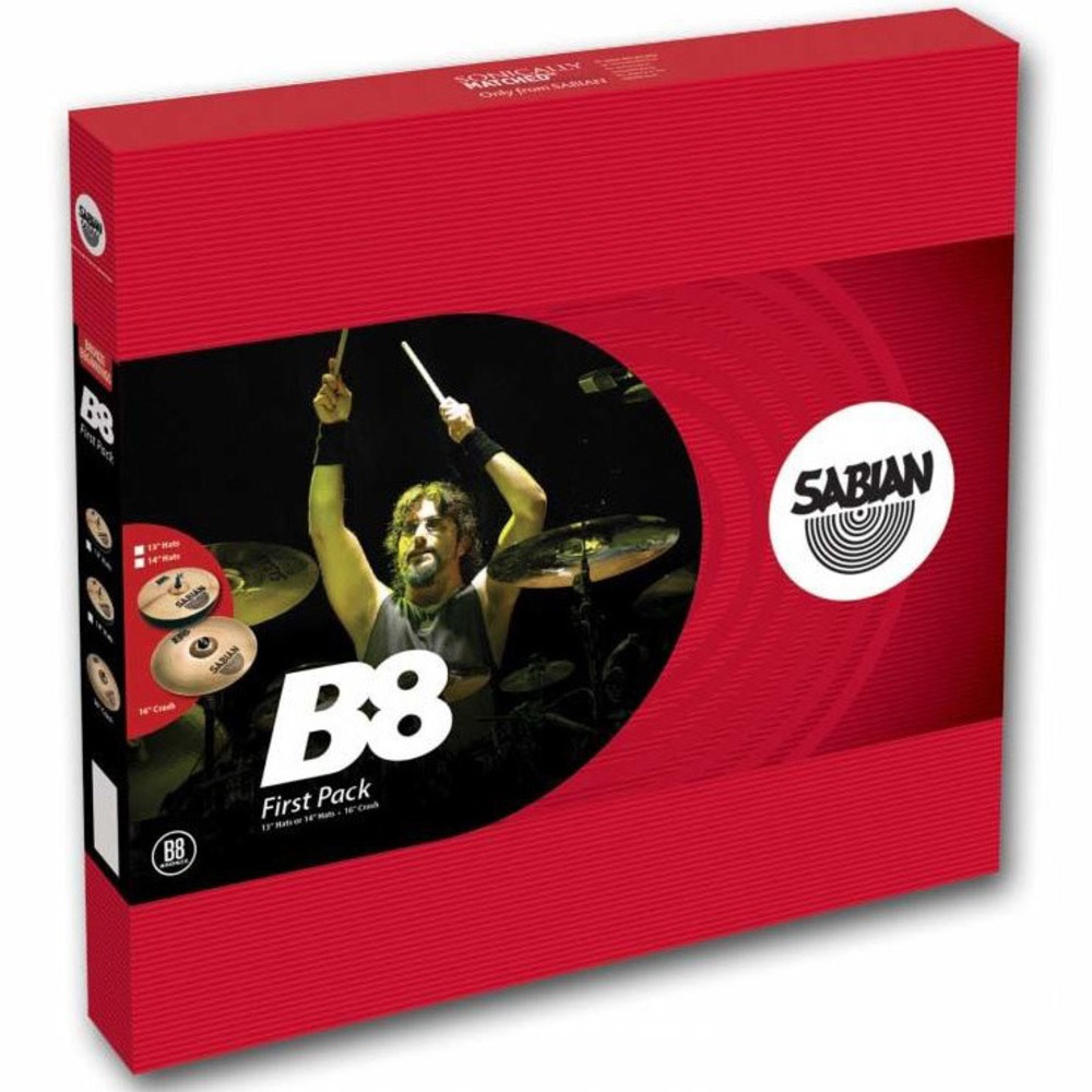 Набор тарелок для ударной установки Sabian B8 First Pack