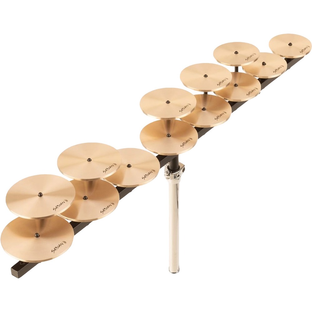 Кротали со стойкой Sabian Low Crotale Set (13) With Bar and Base