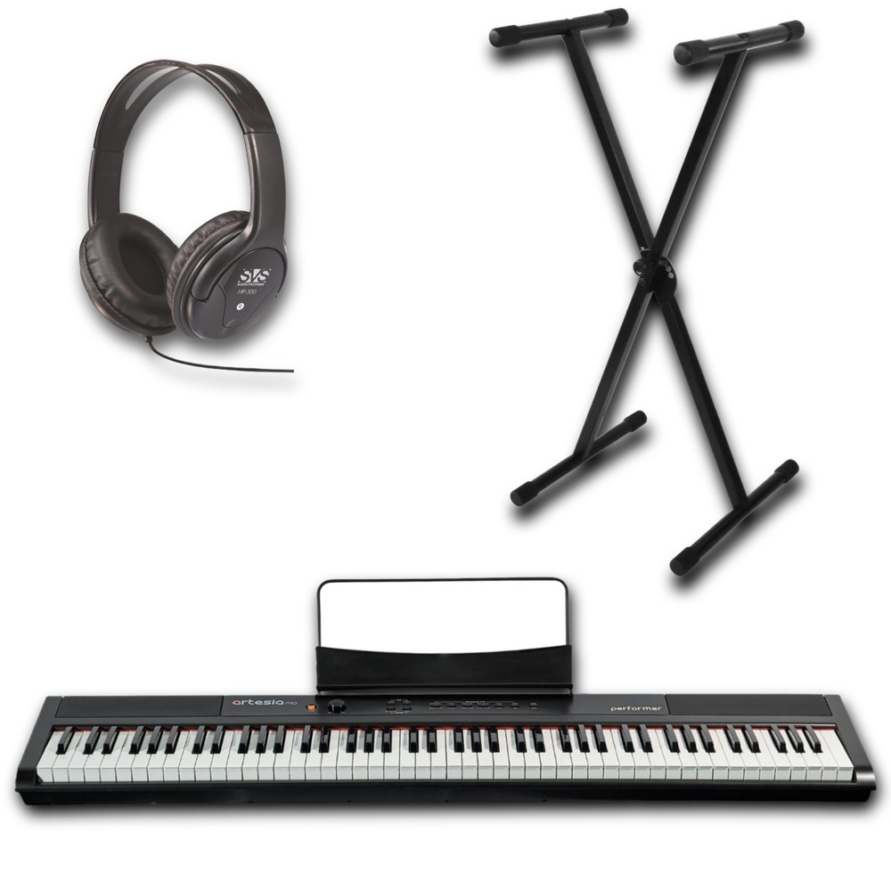 Пианино цифровое Artesia Performer Black SET 1