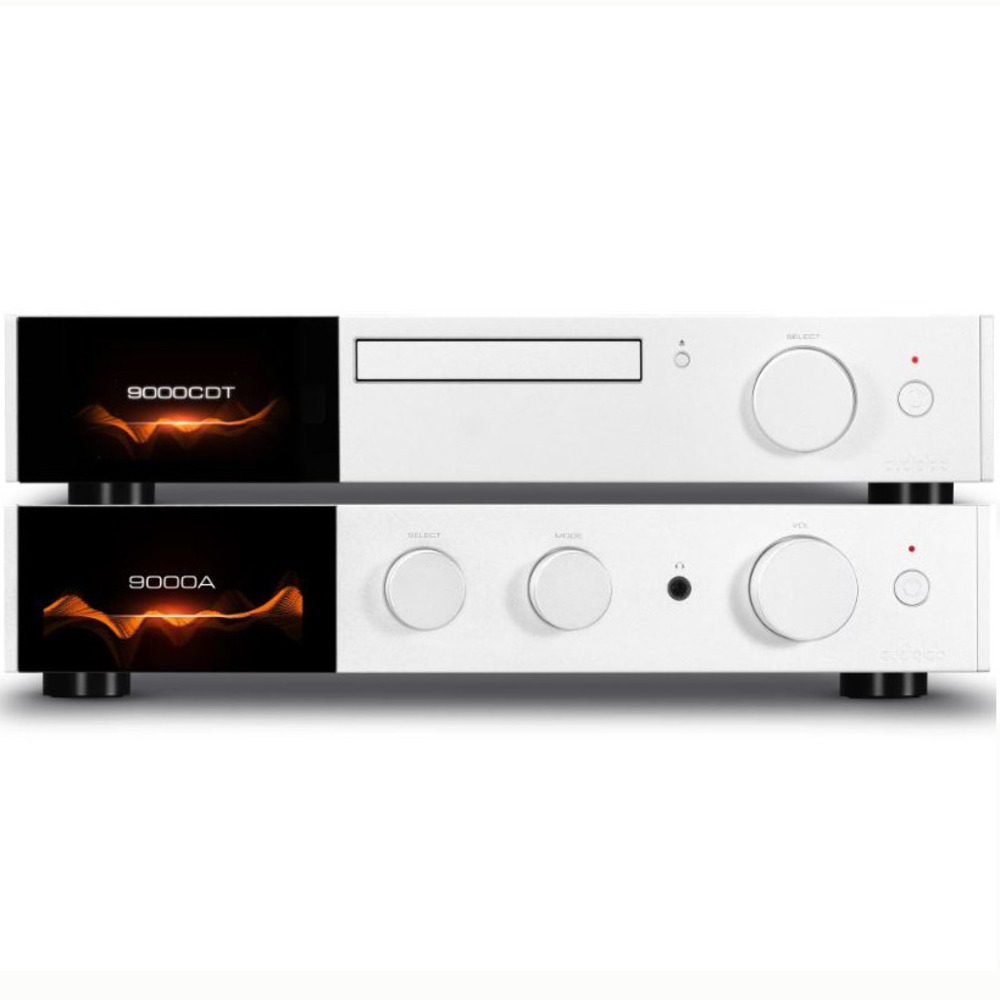 Комплект интегрального усилителя и CD-транспорта Audiolab 9000A & 9000CDT bundle Silver
