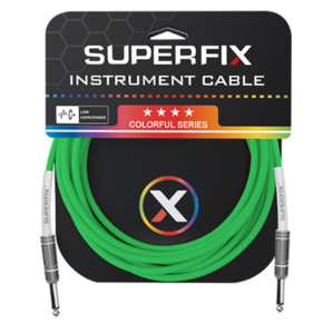 Кабель аудио 1xJack - 1xJack Superfix XIC4113GRN-4.5 4.5m