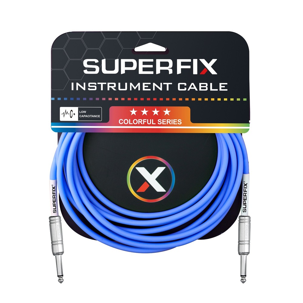 Кабель аудио 1xJack - 1xJack Superfix XIC4113BLN-4.5 4.5m