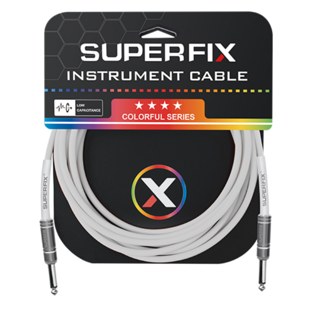 Кабель аудио 1xJack - 1xJack Superfix XIC4113WHN-4.5 4.5m