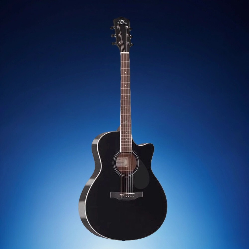 Гитара трансакустическая Kepma A1CEPRO-K10PRO-BKM