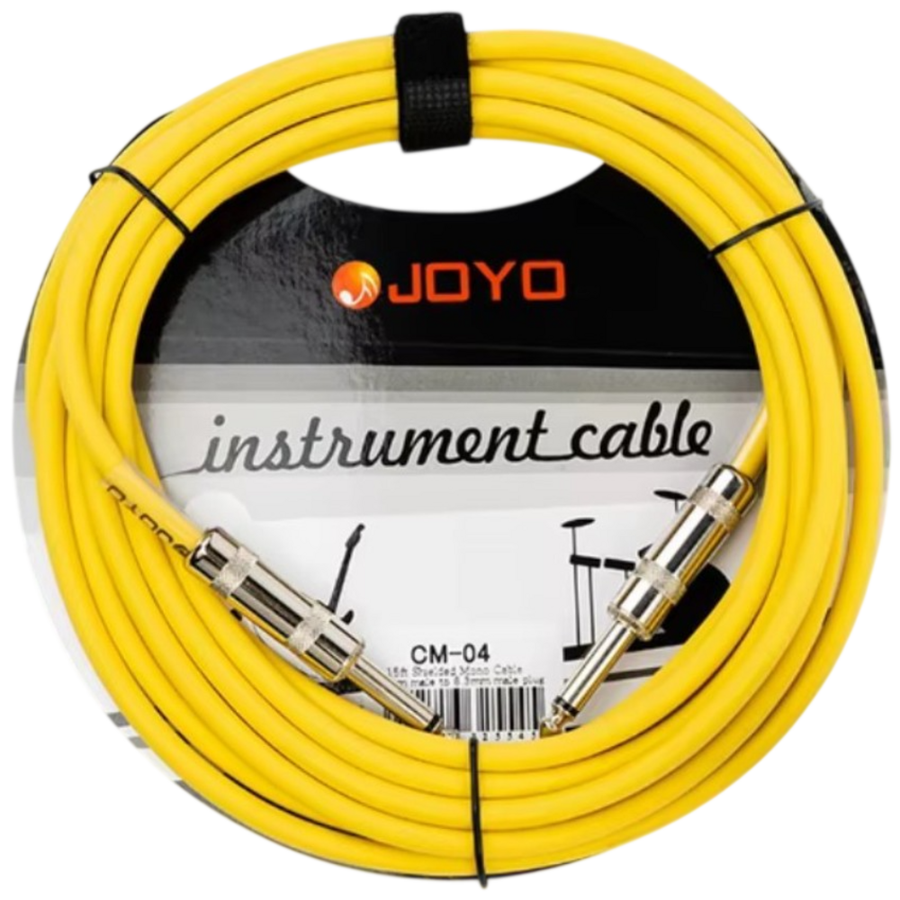 Кабель аудио 1xJack - 1xJack Joyo CM-04-YL 4.5m