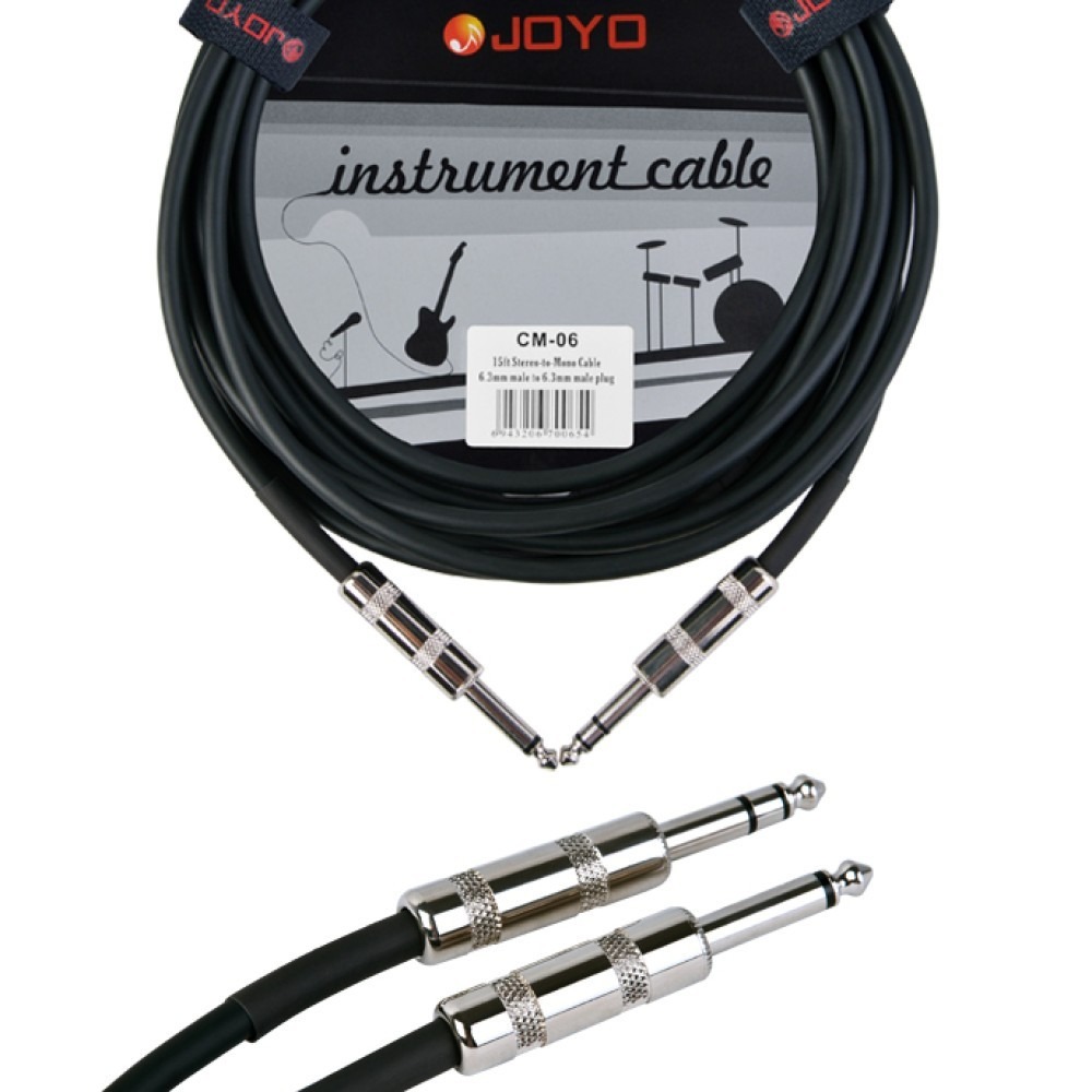 Кабель аудио 1xJack - 1xJack Joyo CM-06 4.5m