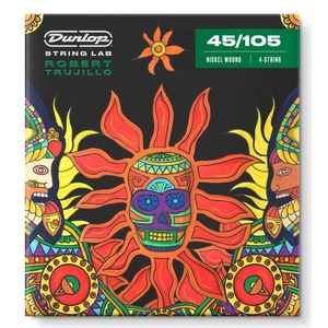 Комплект струн для 4-струнной бас-гитары 45-105 Dunlop RTN45105