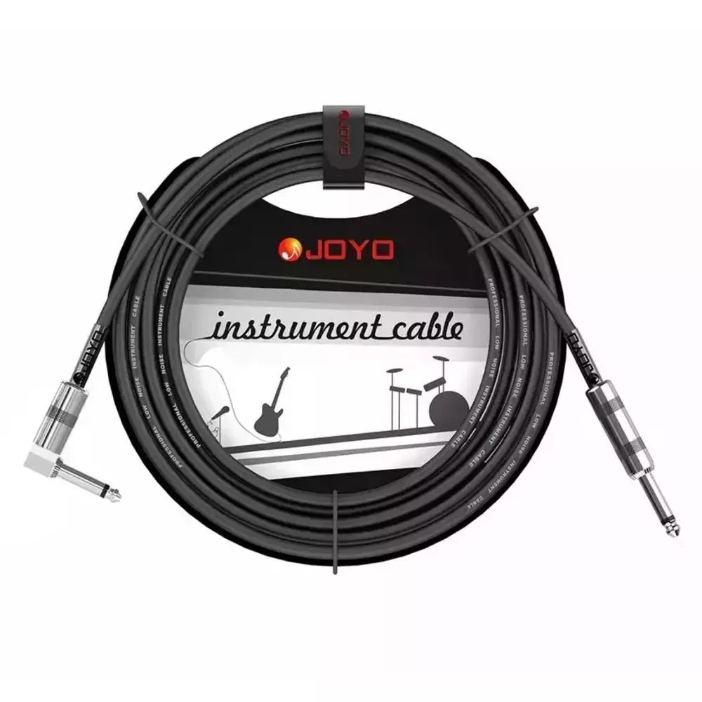 Кабель аудио 1xJack - 1xJack Joyo CM-12-BK 4.5m
