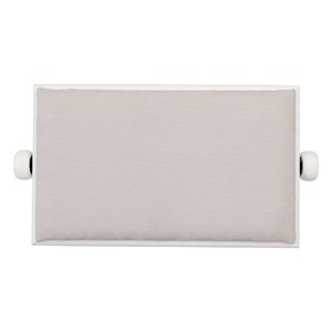 Банкетка для пианино Rockdale RHAPSODY 135 SV WHITE GREY
