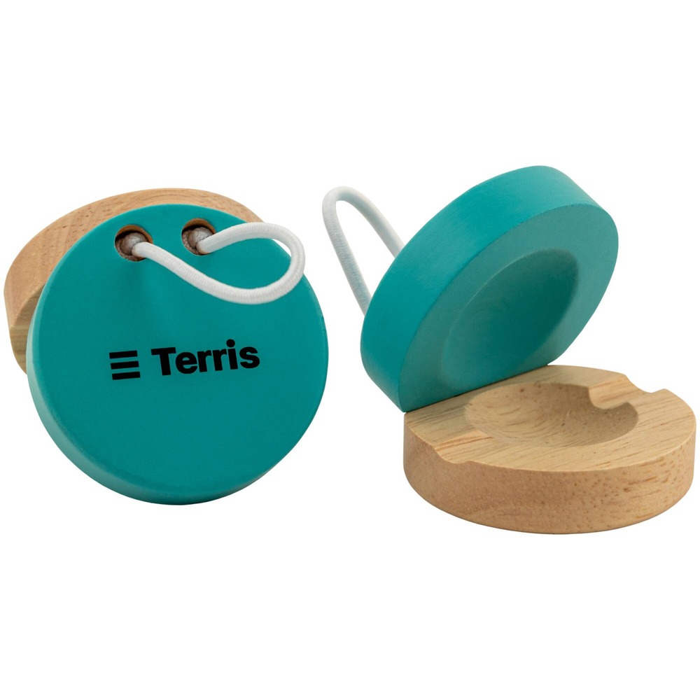 Кастаньеты деревянные TERRIS CNT-MWC lake blue