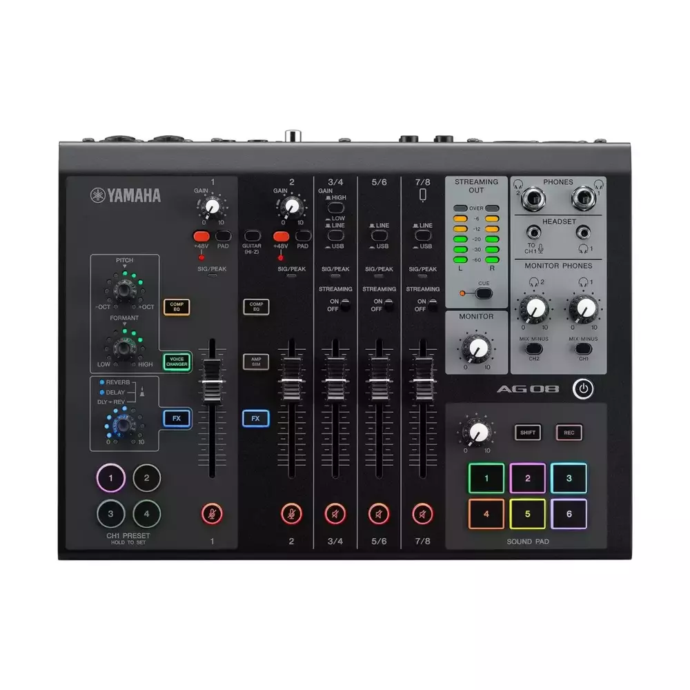 Аналоговый микшер Yamaha AG08
