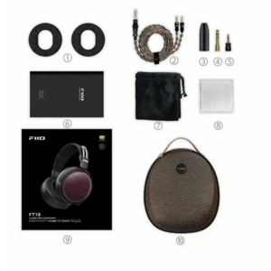 Наушники накладные классические FiiO FT13 Cherry