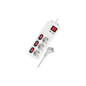 Сетевой фильтр Ritmix RM-231CKOP Белый