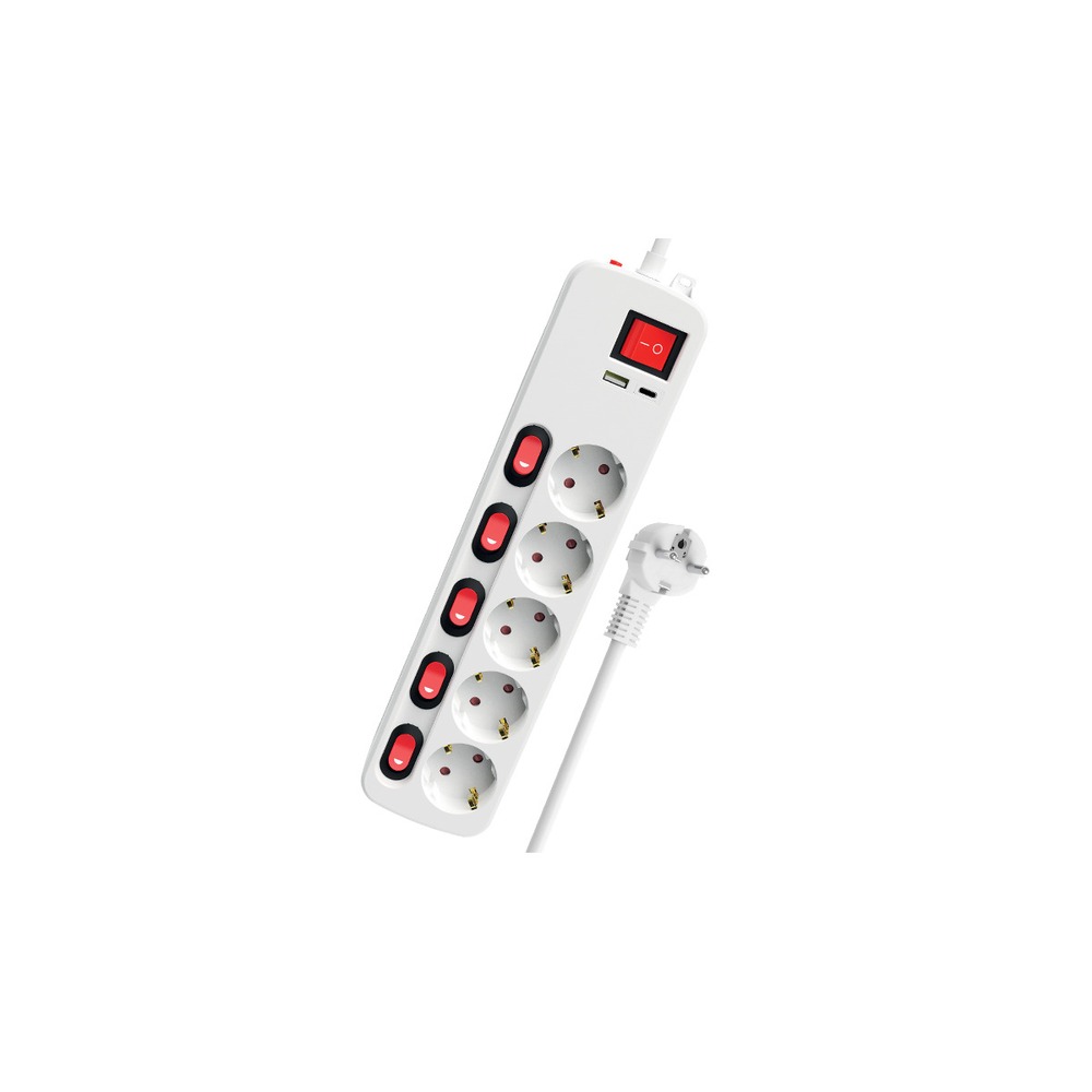 Сетевой фильтр Ritmix RM-351CKOP Белый