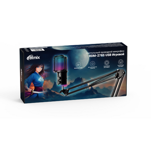 USB микрофон Ritmix RDM-278S USB Black