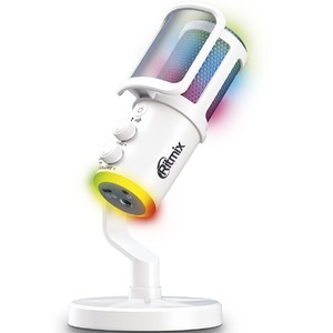 USB микрофон Ritmix RDM-178S USB White