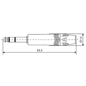 Разъем Jack (Stereo) Roxtone J3NN