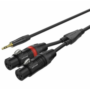 Кабель аудио 1xMini Jack - 2xXLR Roxtone PACC170/2 2.0m