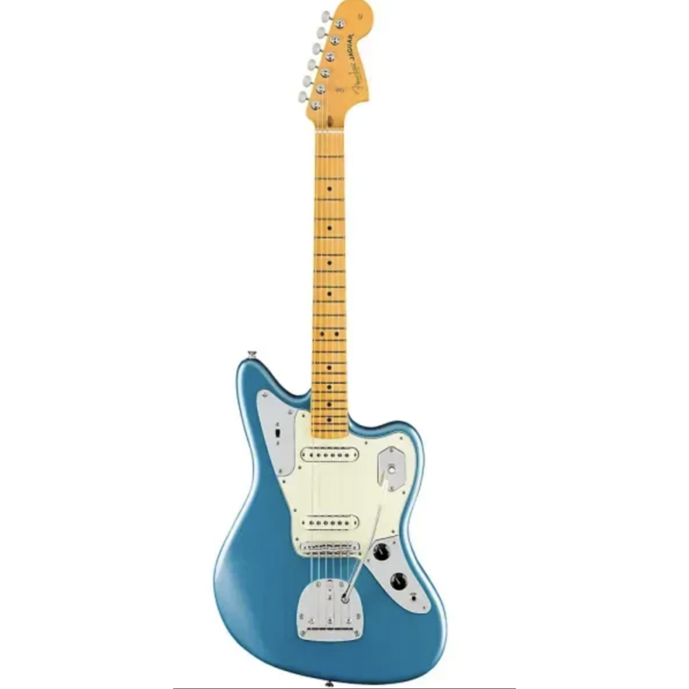Электрогитара Fender American Professional Classic Jaguar MN Faded Lake Placid Blue