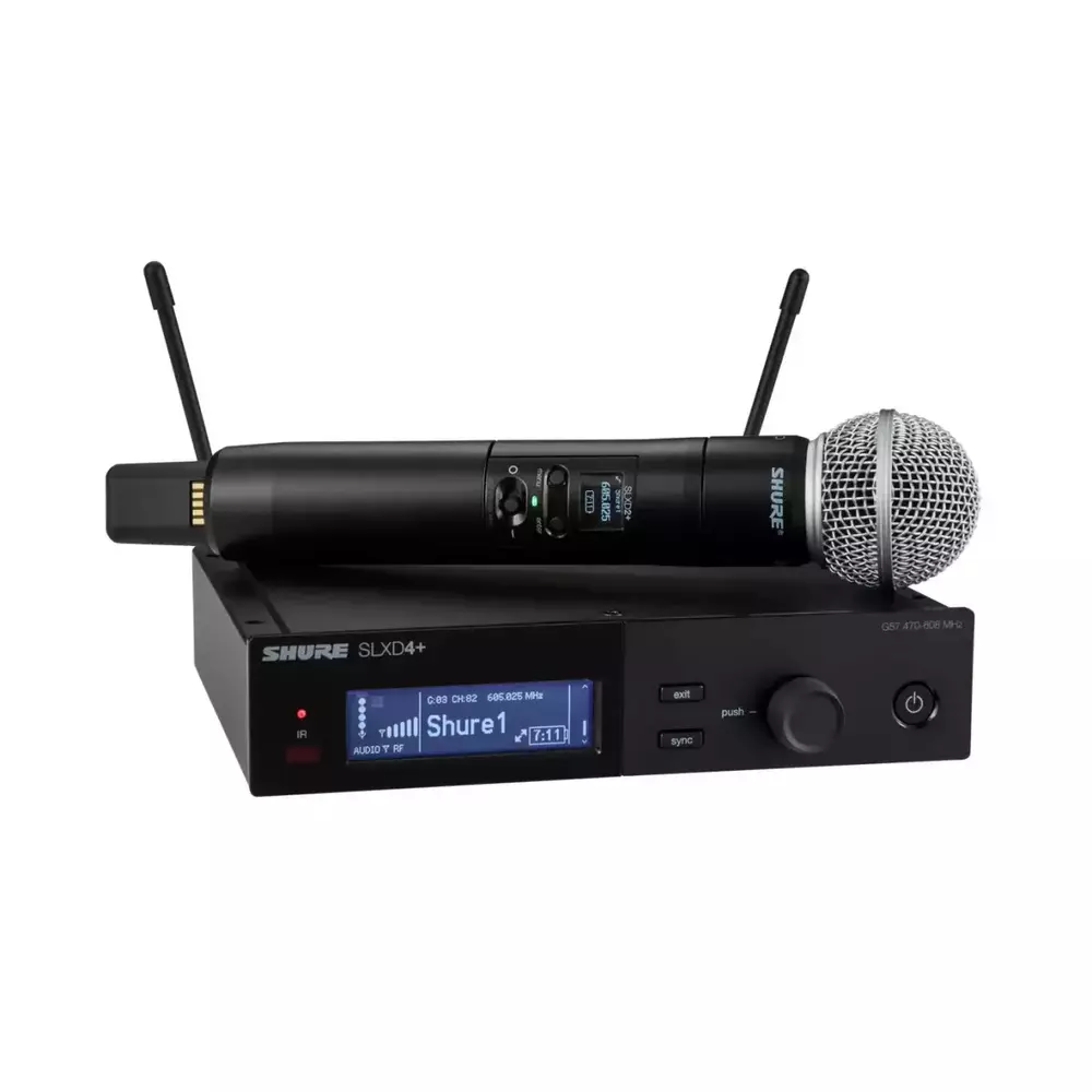 Радиосистема с ручным передатчиком Shure SLXD24+E/58-G65