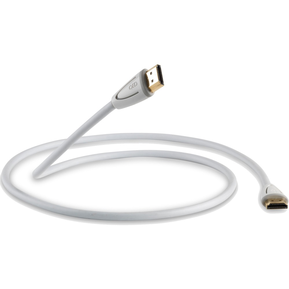 Кабель HDMI - HDMI QED (QE5012) Profile eFlex HDMI White 1.0m