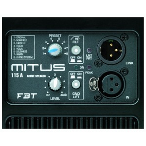 Активная акустическая система FBT MITUS 115A
