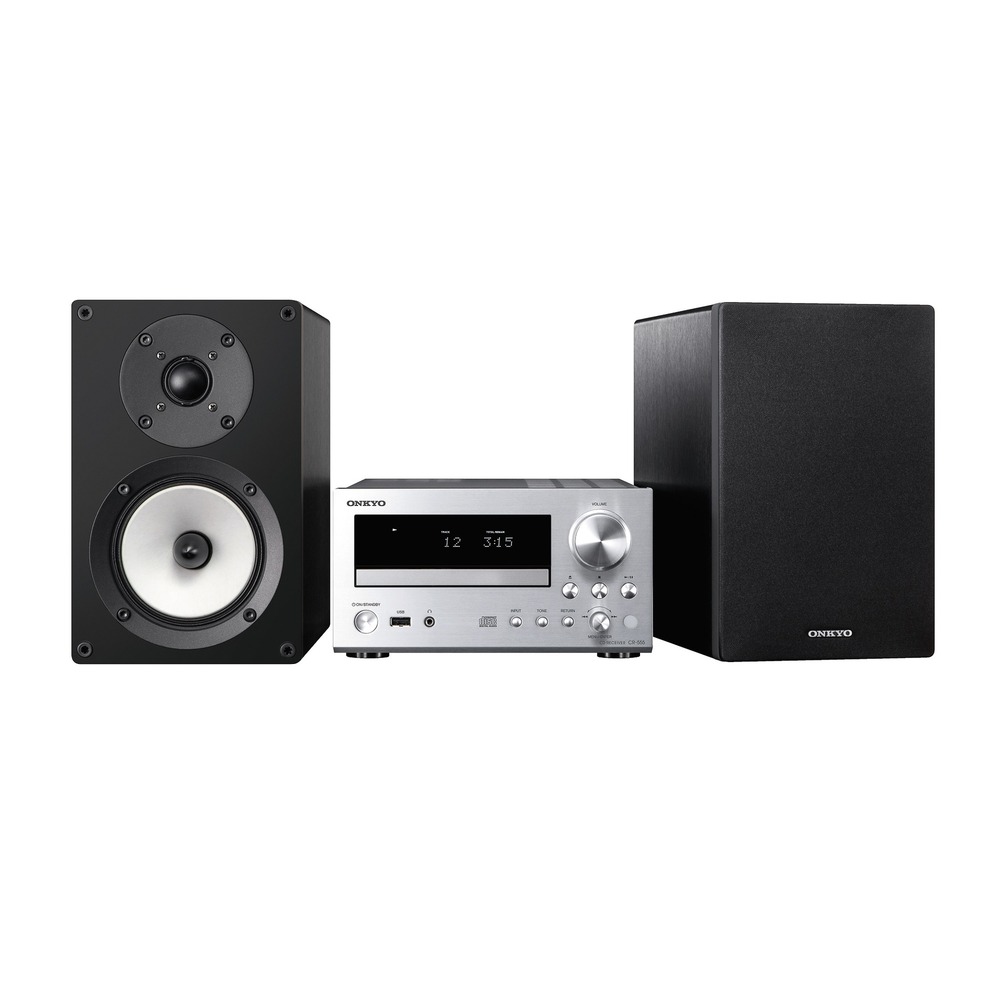Микросистема Onkyo CS-555 Silver/Black