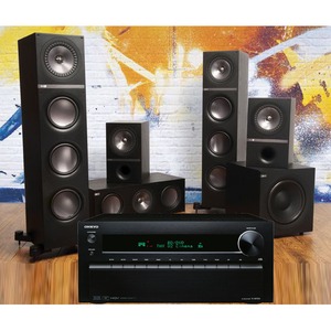 Домашний кинотеатр Onkyo TX-NR1010 + KEF Q-series 5.1