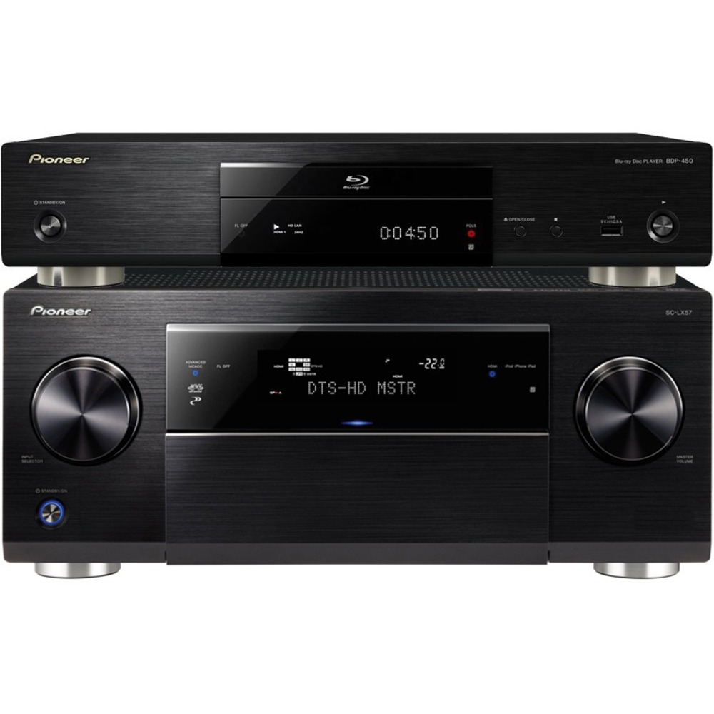 AV ресивер Pioneer SC-LX57 + BDP-450
