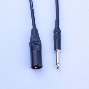 Кабель аудио 1xJack - 1xXLR Canare (Арт. IC-011337) L-2T2S BLK 2.0m