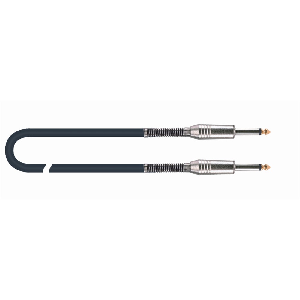 Кабель аудио 1xJack - 1xJack QUIK LOK S200-9 BK 9.0m