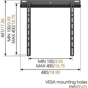 Кронштейн фиксированный Vogels WALL1205