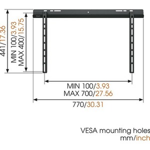 Кронштейн фиксированный Vogels WALL1305