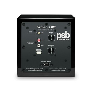 Сабвуфер закрытого типа PSB SubSeries 100 Black