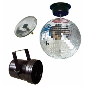Комплект с зеркальным шаром American DJ MBS-300 mirrorballset 30