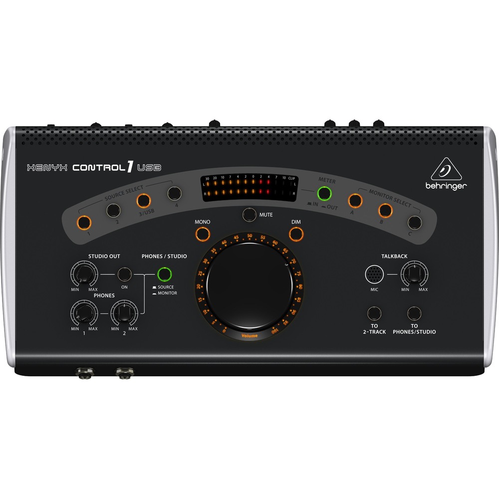 Контроллер управления громкостью мониторов Behringer CONTROL1USB