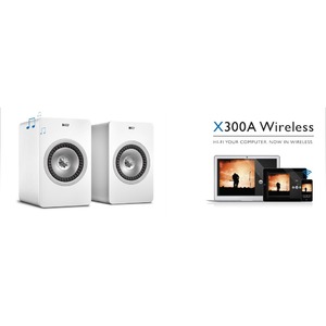 Активная акустика KEF X300A Wireless Digital HiFi System White