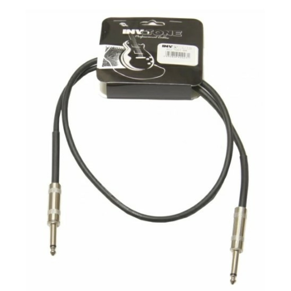 Кабель аудио 1xJack - 1xJack Invotone ACI1002BK 2.0m