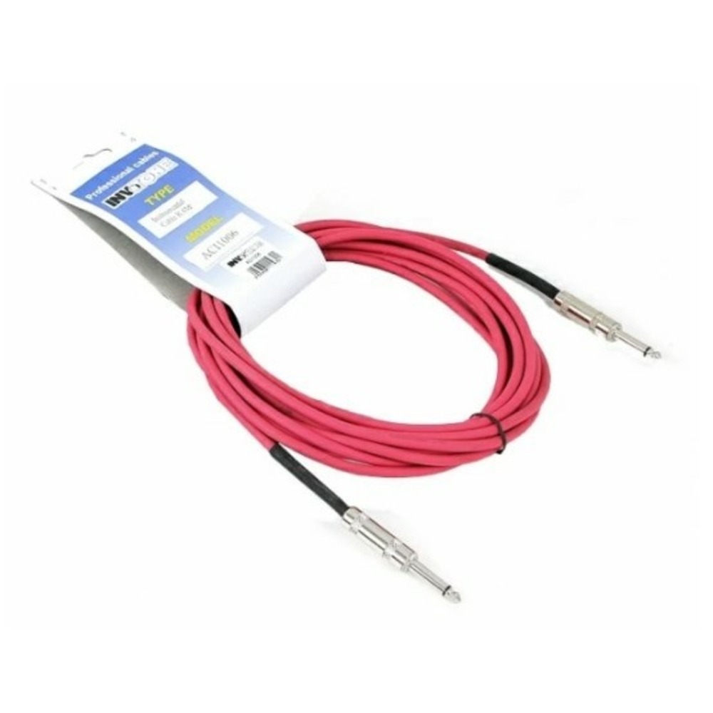 Кабель аудио 1xJack - 1xJack Invotone ACI1002R 2.0m