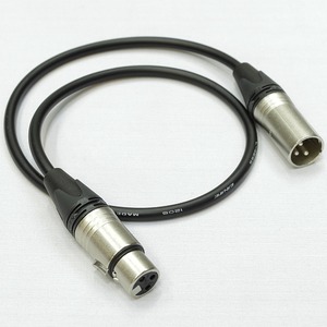 Кабель аудио 1xXLR - 1xXLR Canare (Арт. 389) L-4E6S BLK 0.65m
