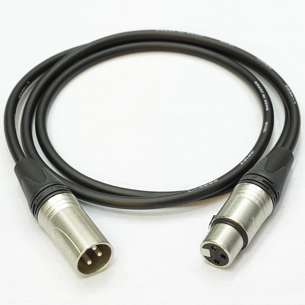 Кабель аудио 1xXLR - 1xXLR Canare (Арт. 392) L-4E6S BLK 1.2m