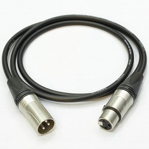 Кабель аудио 1xXLR - 1xXLR Canare (Арт. 392) L-4E6S BLK 1.2m