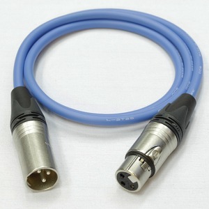 Кабель аудио 1xXLR - 1xXLR Canare (Арт. 397) L-2T2S BLU 6.3m