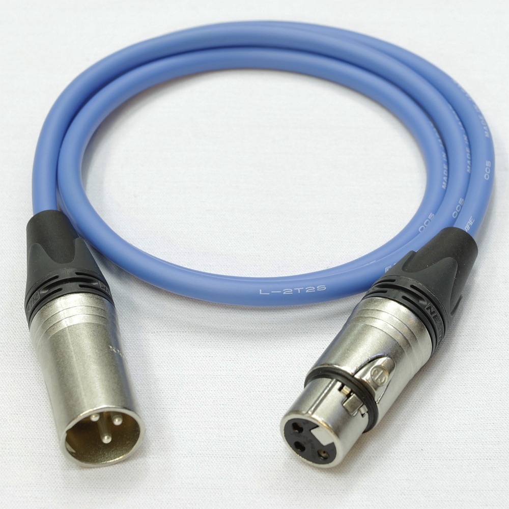 Кабель аудио 1xXLR - 1xXLR Canare (Арт. 398) L-2T2S BLU 2.95m