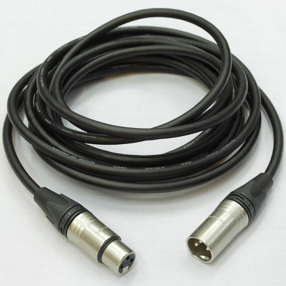 Кабель аудио 1xXLR - 1xXLR Canare (Арт. 399) 4S6 BLK 4.9m