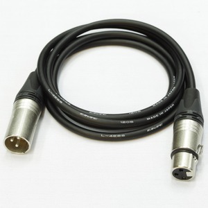 Кабель аудио 1xXLR - 1xXLR Canare (Арт. 403) L-4E6S BLK 1.55m