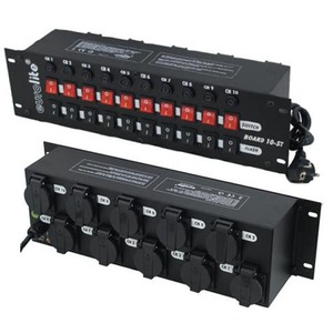 Питание световых приборов Eurolite Board 10-ST with 10x safety-plug