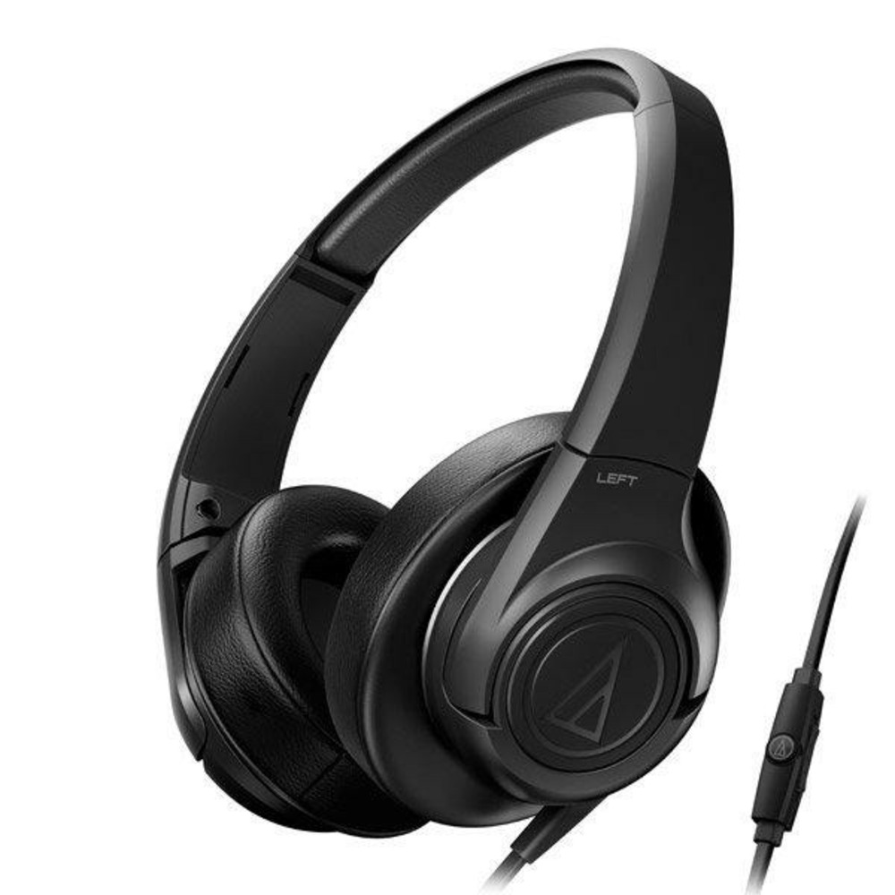 Наушники мониторные классические Audio-Technica ATH-AX3iS BK